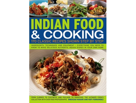 Livro indian food & cooking de fernandez rafi (inglês)