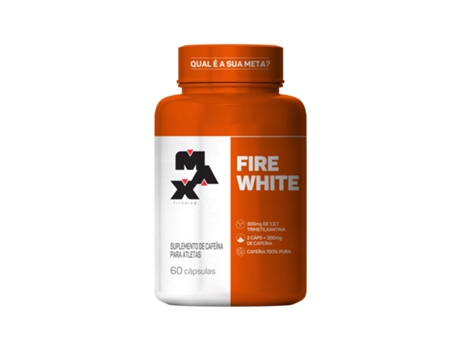 Fire White Cafeína 60 Capsulas MAX TITANIUM