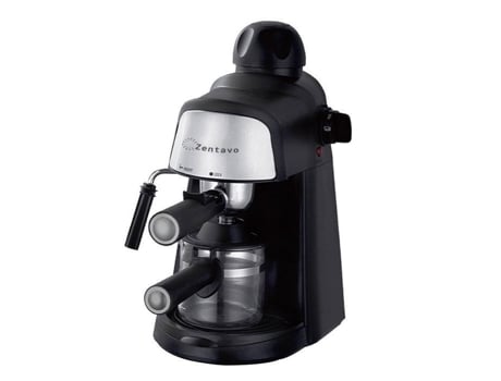 Máquina de café Zentavo 1,2L 44x53x33cm cafeteira elétrica moedor de café de grãos de uso duplo portabilidade pós cafeteira gotejamento