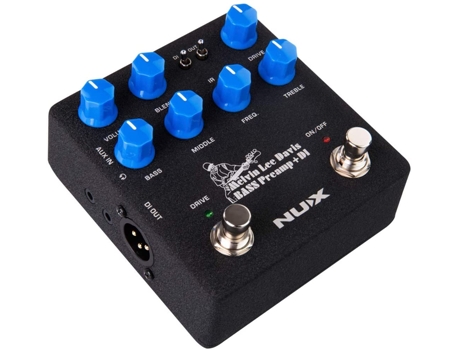 Pré-amplificador De Baixo Mld + Pedal Di