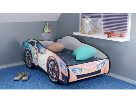 Cama Infantil com Oferta de Colch?o Espuma MAISCASA (140 x 70 cm)