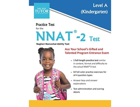 Livro Practice Test for the NNAT 2 Level A de Test Tutor Publishing (Inglês)