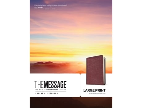 Livro message bible de eugene h. peterson (inglês)