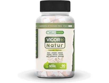 Vigor Natur Poderoso Reforço de Testosterona Aumente a Resistência Muscular e Melhore O Seu Treino Físico Fórmula 100% Eficaz 90 Cápsulas