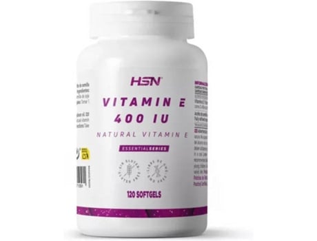 Suplemento Alimentar HSN Vitamina E 400Iu (120 pérolas)