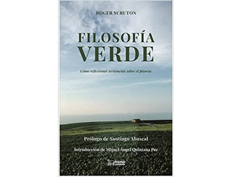 Livro Filosofía Verde de Roger Scruton (Espanhol)