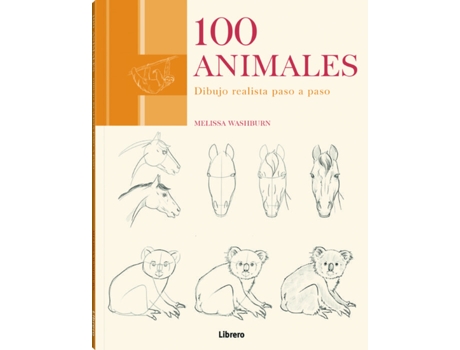 Livro 100 Animales de Melissa Washburn (Espanhol)