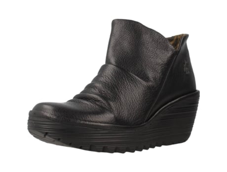 Sapatos de Mulher FLY LONDON Yip Pele Preto (37)