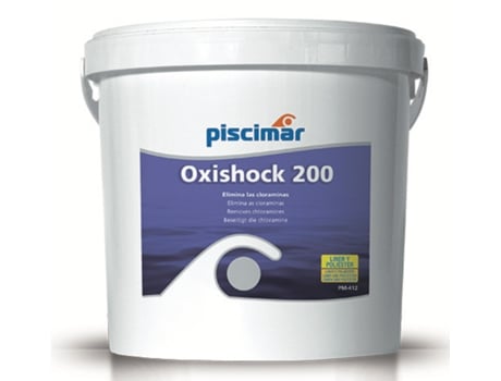 Pm-412 Oxishock 200 Pastilha 200Gr PISCIMAR