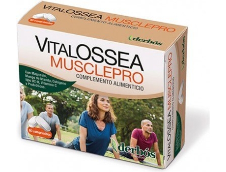 Suplemento Alimentar DERBOS Vitalossea Musclepro 60 Comprimidos