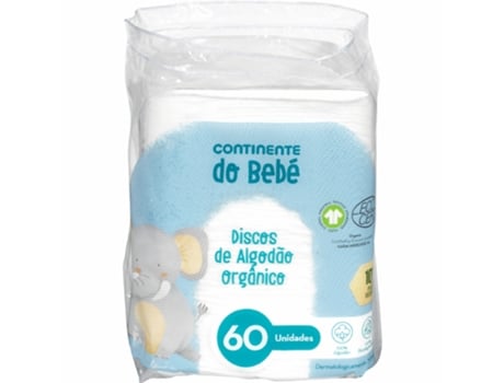 Discos de Algodão CONTINENTE DO BEBÉ