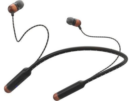 Auriculares Bluetooth HOUSE MARLEY Smile Jamaica Wireless (In Ear - Microfone - Preto)