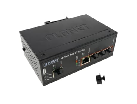 Ultra Power Over Ethernet Poe Extender BEMATIK 1 Porta Poe a 4 Portas Poe Ieee802.3Af/At 10/100/1000Mbps