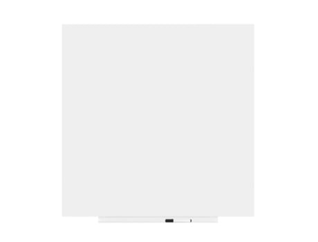 Quadro Branco ROCADA skin 100x100 cm Pro Revestimento de poliéster