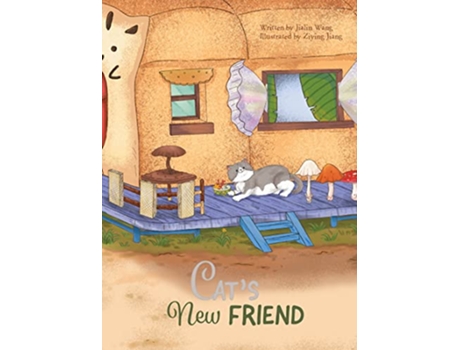 Livro Cats New Friend de Jialin Wang (Inglês - Capa Dura)