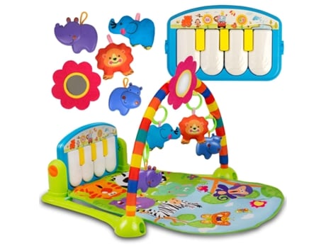 Alfombra Educativa Interactiva Ricokids Com Piano - Aprenda Brincando