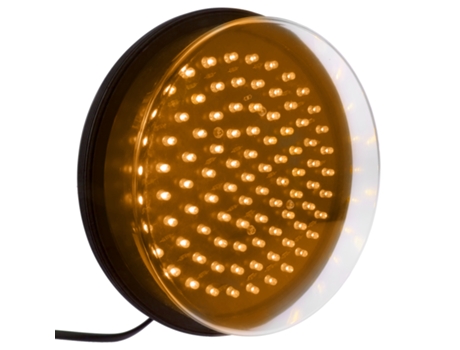 Luz Led para Semáforo Ip65 200Mm 12-24V Amarelo PRIMEMATIK