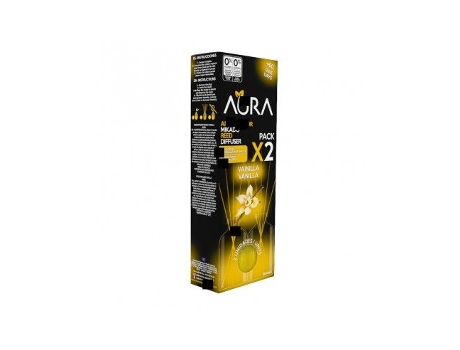 AURA Recambio Mikado 2x30ml Baunilha