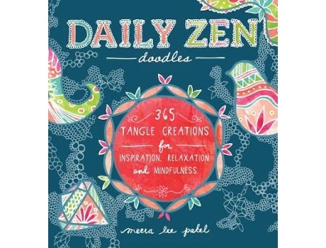 Livro daily zen doodles de patel, meera lee (inglês)