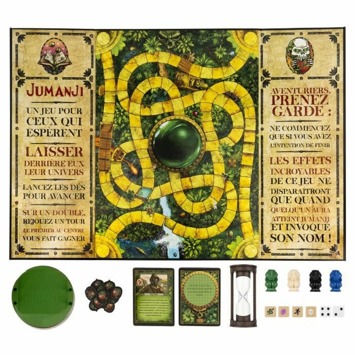 Jogo de Tabuleiro CONCENTRA Jumanji Viagem (Idade Mínima Recomendada: 8  Anos - Dificuldade: Intermédia)