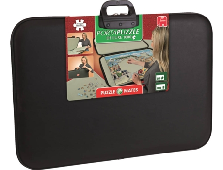 Porta Puzzle - Até 3000 Peças - Preto -Grow