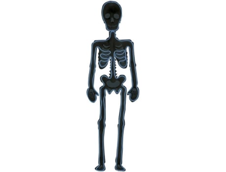 de Esqueleto Fluorescente (90 x 30 cm - Halloween)