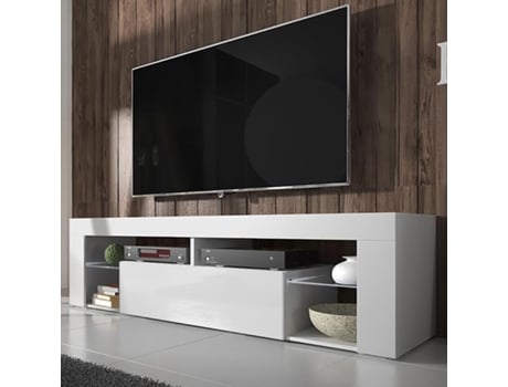 Móvel de TV TV SELSEY Bianko Branco (140 x 50.5 x 35)