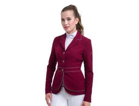 Casaco para Mulher de Equitação CAVALLIERA (XL - Vermelho)