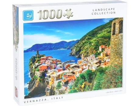 Puzzle  Vernazza Itália (Idade Mínima: 3 anos - 1000 Peças)