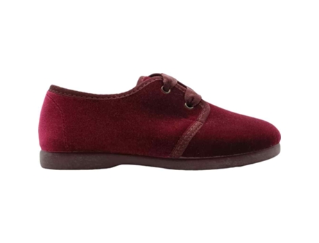 Sapatos de Menino TOKOLATE Blucher Veludo Vermelho (28)