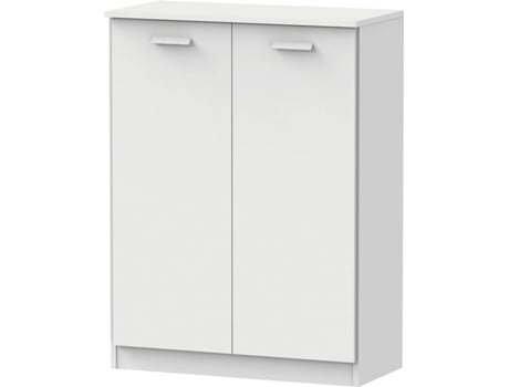 Armário MUEBLES PITARCH com Portas de Correr (Branco - Melamina - 101x74x36 cm)