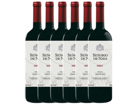 Vinho SEÑORÍO DE NAVA Señorío De Nava Ribera Del Duero Roble (0.75 L - 6 unidades)