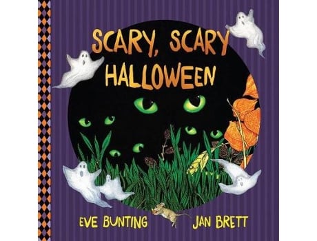 Livro scary, scary halloween de eve bunting (inglês)