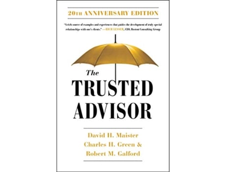 Livro The Trusted Advisor 20th Anniversary Edition de David H Maister (Inglês)