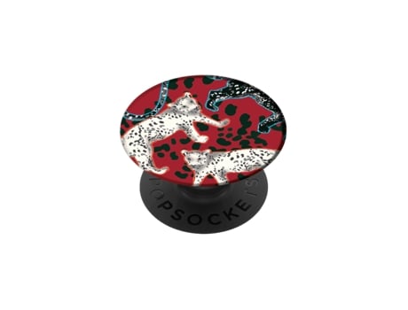 Popgrip Samba Leopardo Vermelho