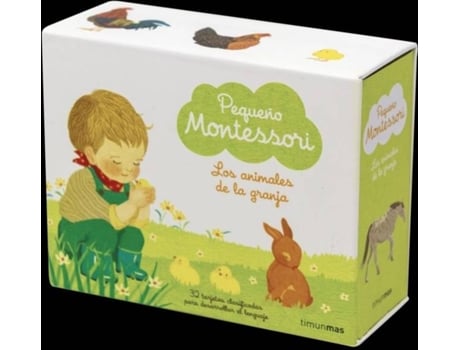 Livro Pequeño Montessori. Los Animales De La Granja de Adeline Charneau (Espanhol)