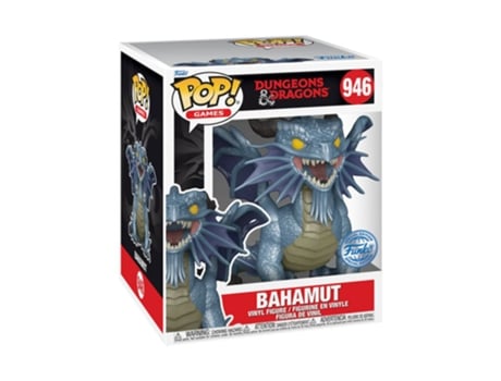 Figura Funko DUNGEONS & DRAGONS Bahamut 6 Exclusiva EUA Pop! Vinyl