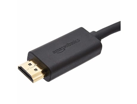 Amazonbasics Azdphd06 Adaptador de Cabo de Vídeo 1.8 M Mini Displayport Hdmi Preto