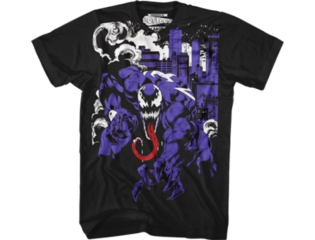 T-Shirt de Homem SUPERHEROMARVEL Venom At Night Marvel Algodão (3XL)