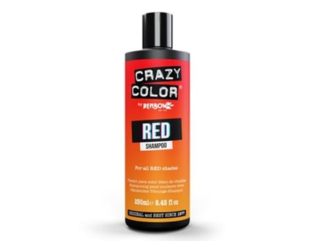 Crazy Color Red Shampoo Unisexo Não-Profissional Champô 250 Ml