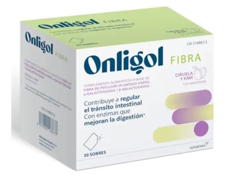 Onligol Fibra Ameixa-Kiwi 30 Envelopes x 4,7 gr ALFASIGMA