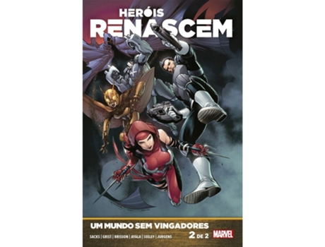 Livro Heróis Renascem - Um Mundo sem Vingadores N.º 2 de Ed Brisson, Ethan Sacks, Paul Grist (Português)