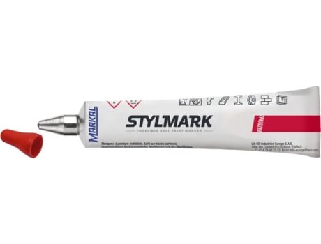 Tubo de Tinta Stylmark 3 Mm Vermelho MARKAL