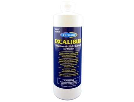 Limpador de pêlo de cavalo FARNAM Excalibur 473 ml