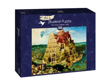 Puzzle 1000 Pcs Pieter Brueghel The Elder The Tower Of Babel 1563 Bluebird