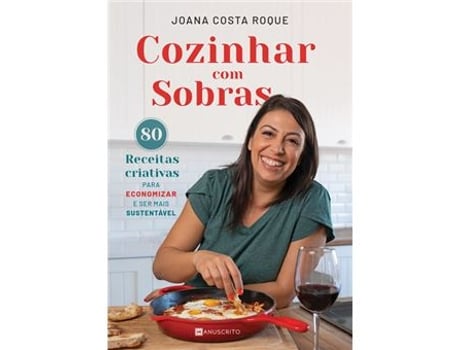 Livro Cozinhar com Sobras de Joana Roque (Português)