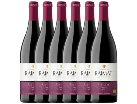 Vinho RAIMAT Raimat Garnatxa Negra Grenache Tintorera Catalunya (0.75 L - 6 unidades)