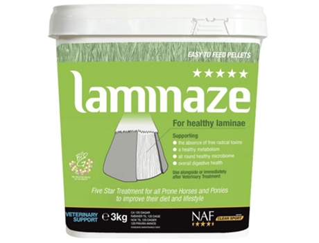 Pellets Laminaze 3Kg Transparentenaf Equine