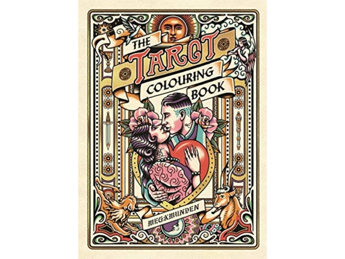 Livro Tarot Colouring Book De Diana Mcmahon Collis Inglês Worten Pt