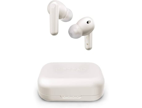 Auriculares Bluetooth True Wireless CHRONUS Urban819 (In Ear - Microfone - Noise Cancelling  - Branco)